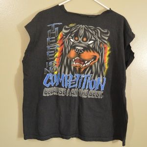 Vintage Cut Off Rottweiler Tank Top 90s DaDawg